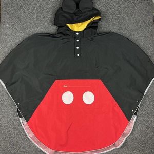Mickey Mouse Jacket Adult Extra Large or XXL Disneyland Disney Parks Rain Poncho